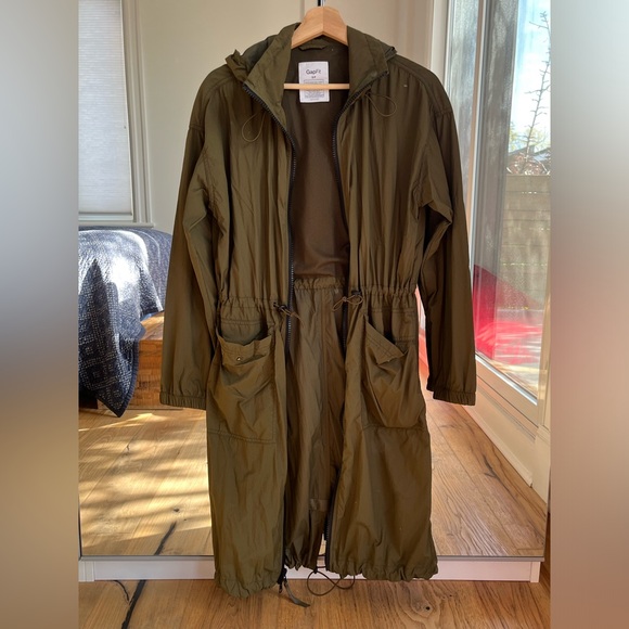 Gapfit upcycled ♻️ parka khaki - Picture 2 of 3
